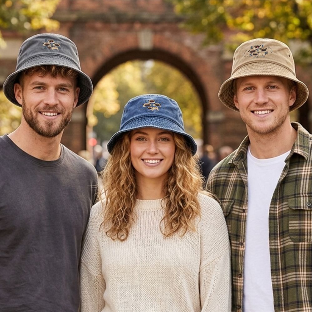 Outdoor Adventure Festival - 1 adet Vintage Yıkanmış Kova Şapkası