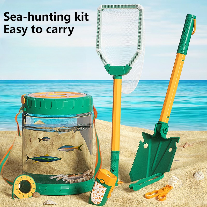 Outdoor Adventure Kids - Deniz seti çocuk oyuncakları yakalamak plaj