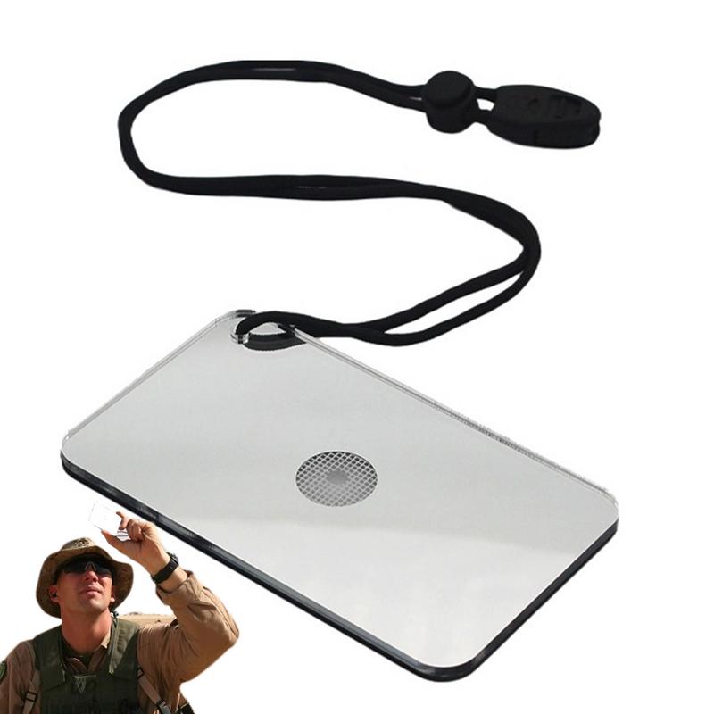 Signal Mirror Rescue - Survival sinyalleri ayna ekstra büyük Survival