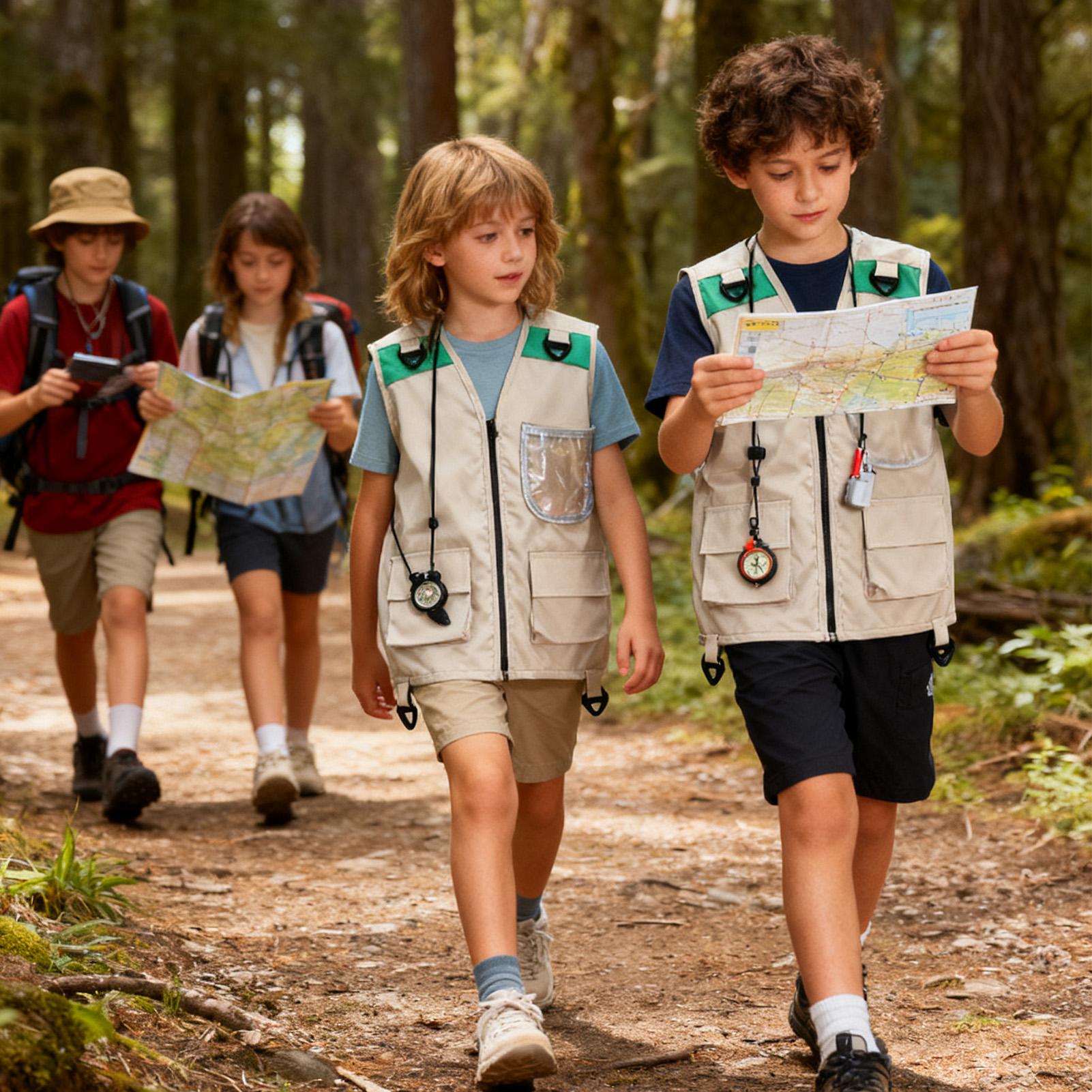 Çocuklar için Kaşif Yeleği Kos - Outdoor Adventure Kids incelemesi ve fiyatı